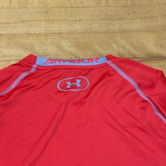 Red long sleeve men’s size large under armour compression heat gear shirt - Picture 11 of 11